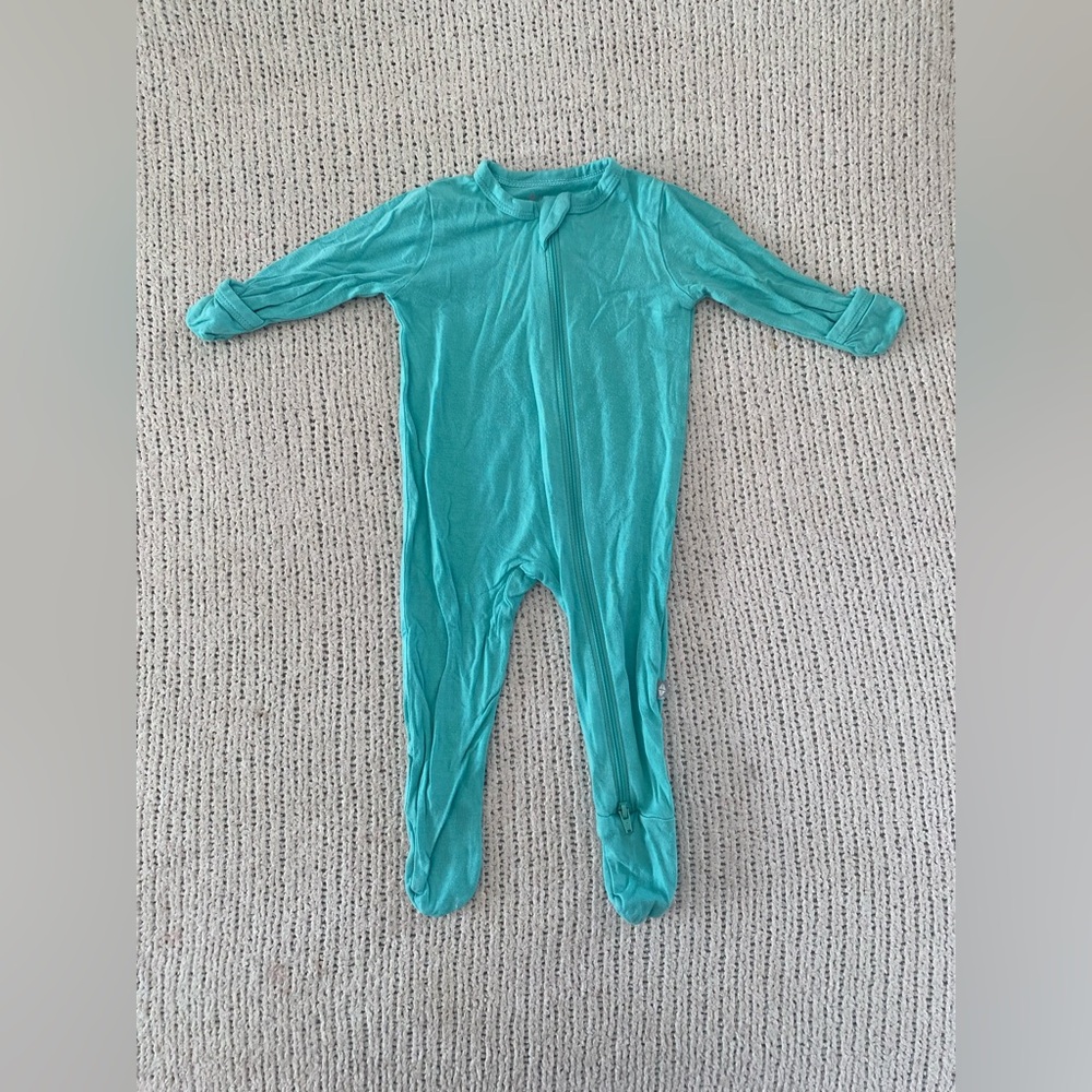 Kyte Baby Zippered Footie Teal